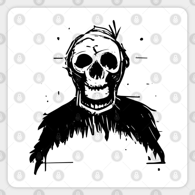 The Image of Death Sticker by Lolebomb